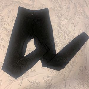 Zyia Leopard and Black Leggings